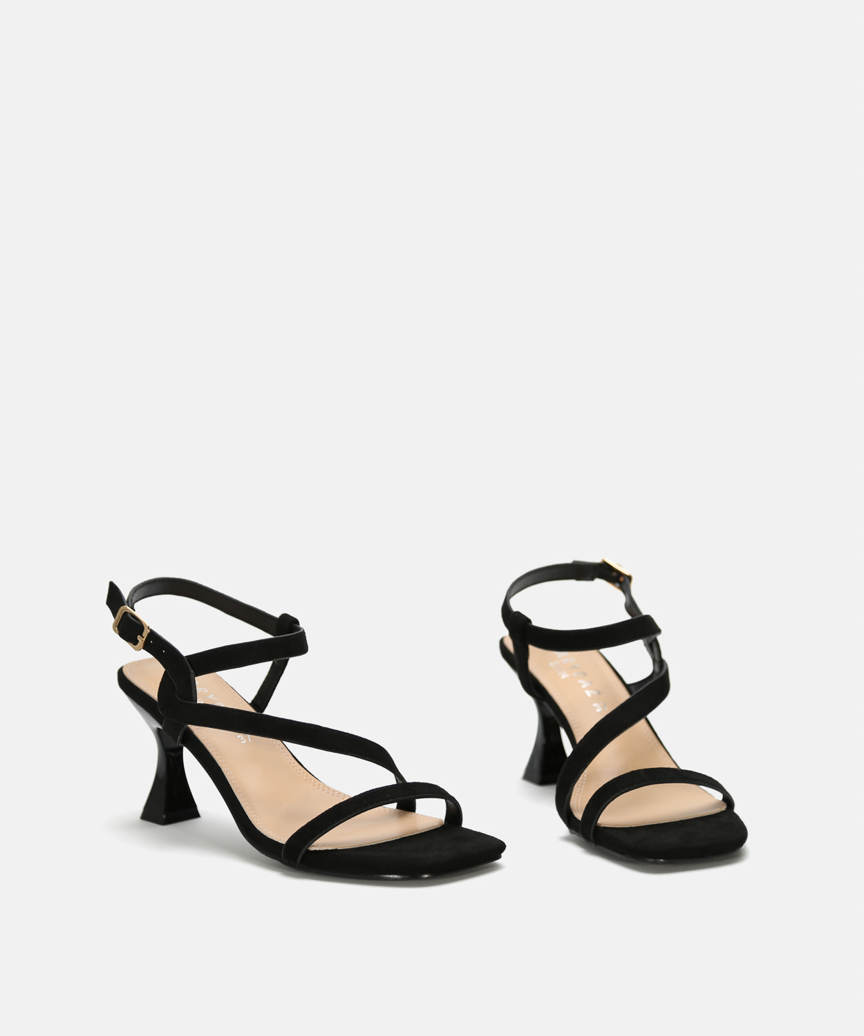 Sandalia tac&oacute;n tiras image number null